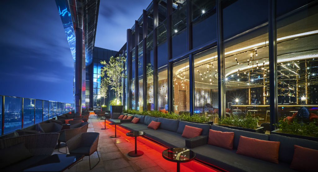 Blue | Speakeasy Rooftop Bar | Skybar in KL | EQ Kuala Lumpur