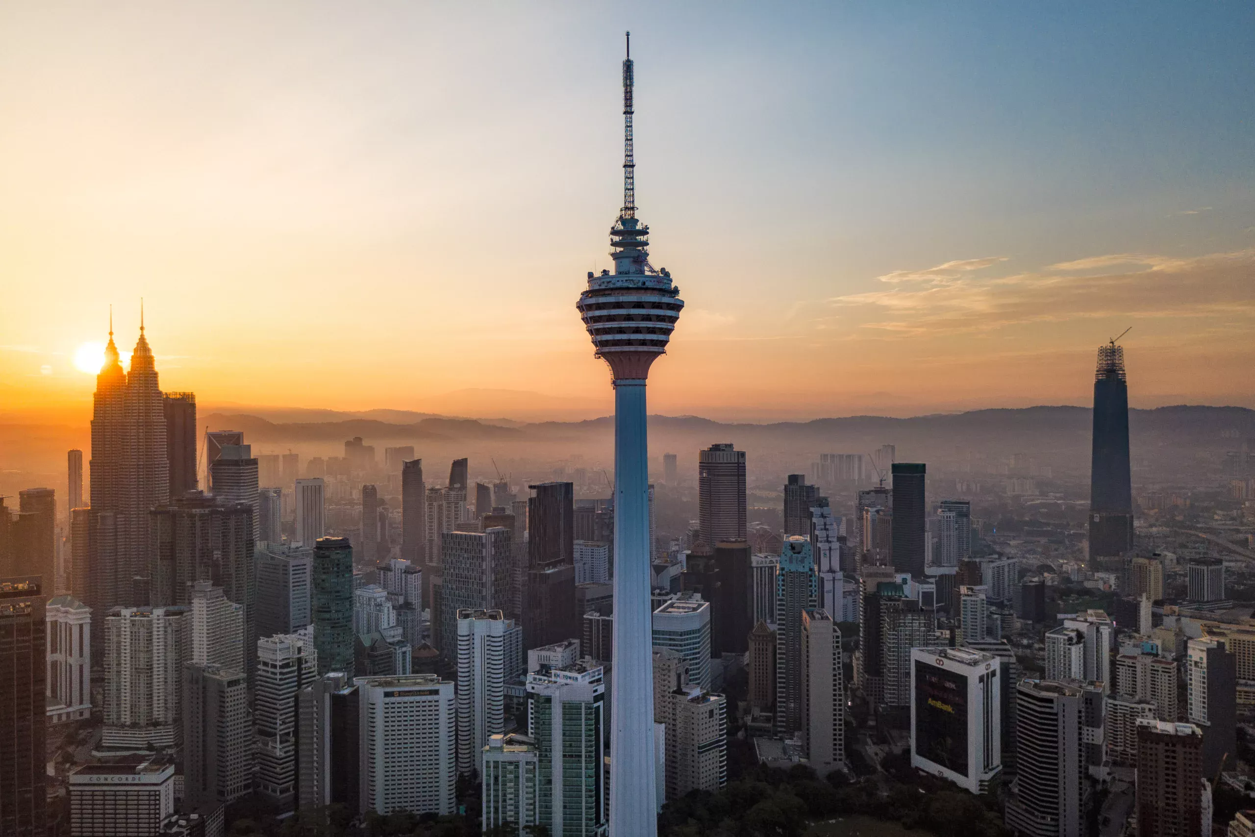 Panoramic City Views at KL Tower