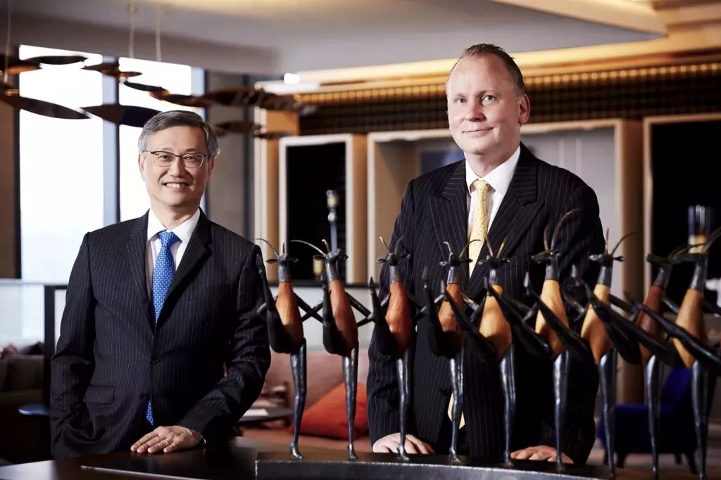 COO DONALD LIM AND GM ROBERT LAGERWEY ON THE OPENING OF THE REBRANDED HOTEL EQUATORIAL KL